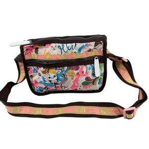 LeSportsac x Tokidoki Eco Mondo Crossbody Bag Adjustable Strap